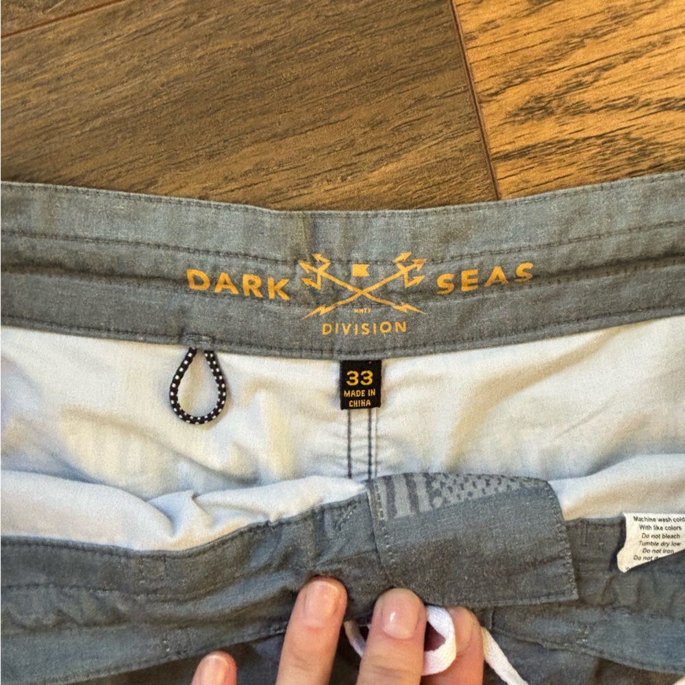 Dark seas division swim shorts, size 33 - Picture 3 of 5